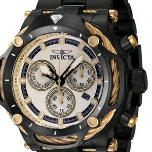 INVICTA BOLT 60MM SWISS WATCH (COME IN A YELLOW 1 SLOT DIVE CASE )